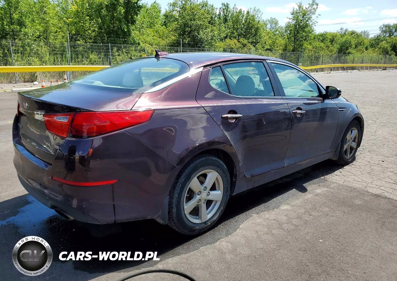2015 Kia Optima Lx VIN:5XXGM4A75FG470425 - 3