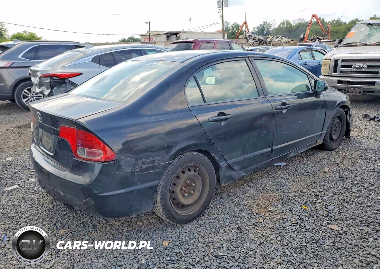 2008 Honda Civic Lx VIN:2HGFA16568H325986 - 3