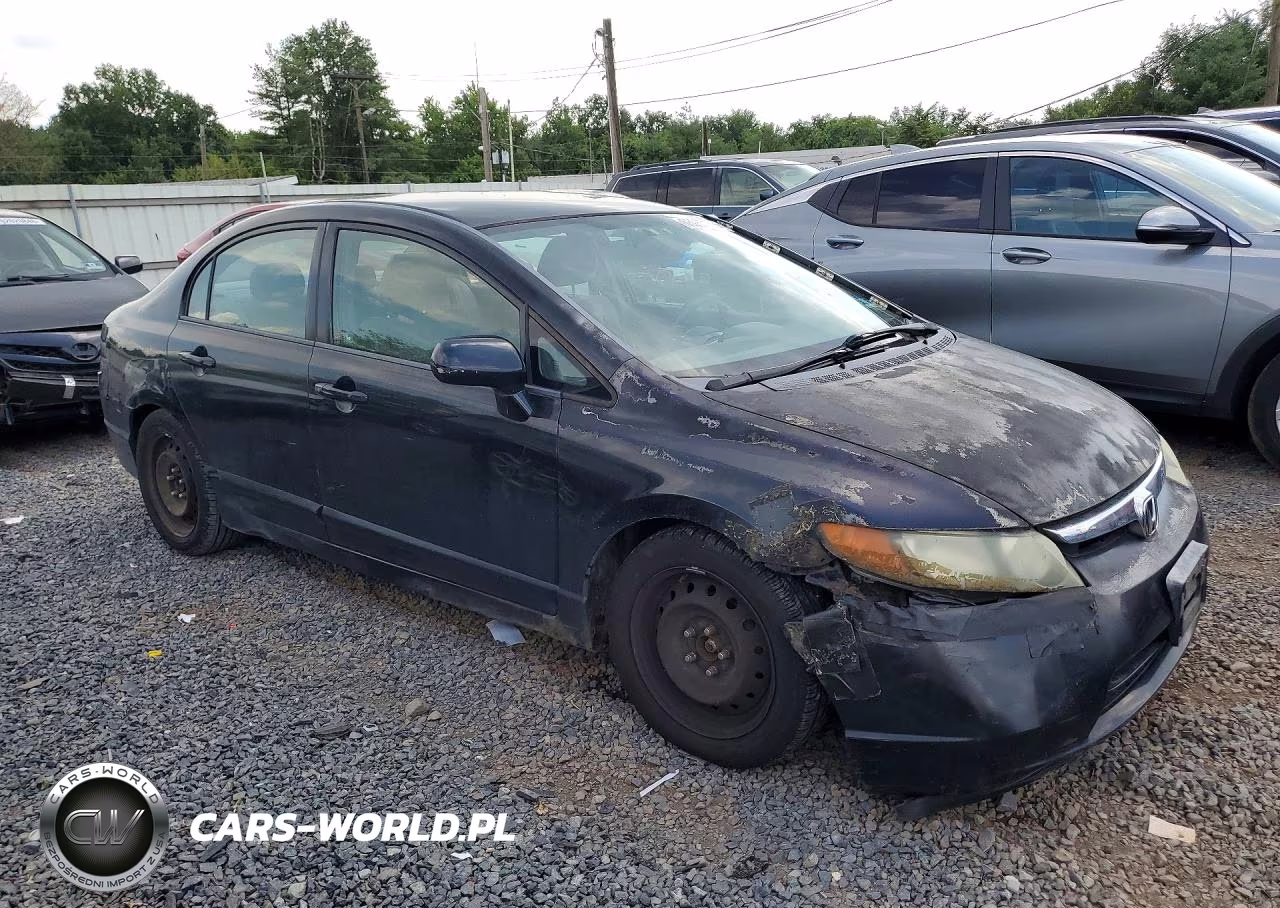 2008 Honda Civic Lx VIN:2HGFA16568H325986 - 4