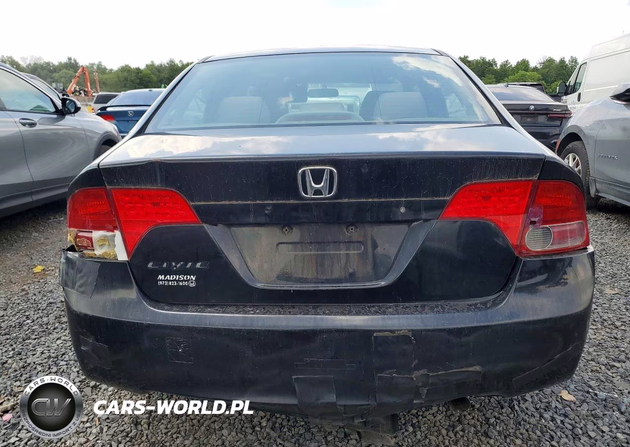 2008 Honda Civic Lx VIN:2HGFA16568H325986 - 6