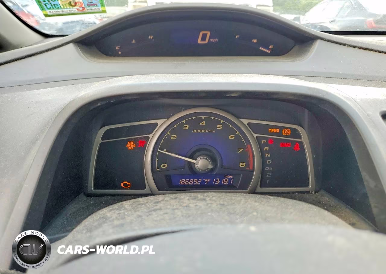 2008 Honda Civic Lx VIN:2HGFA16568H325986 - 9