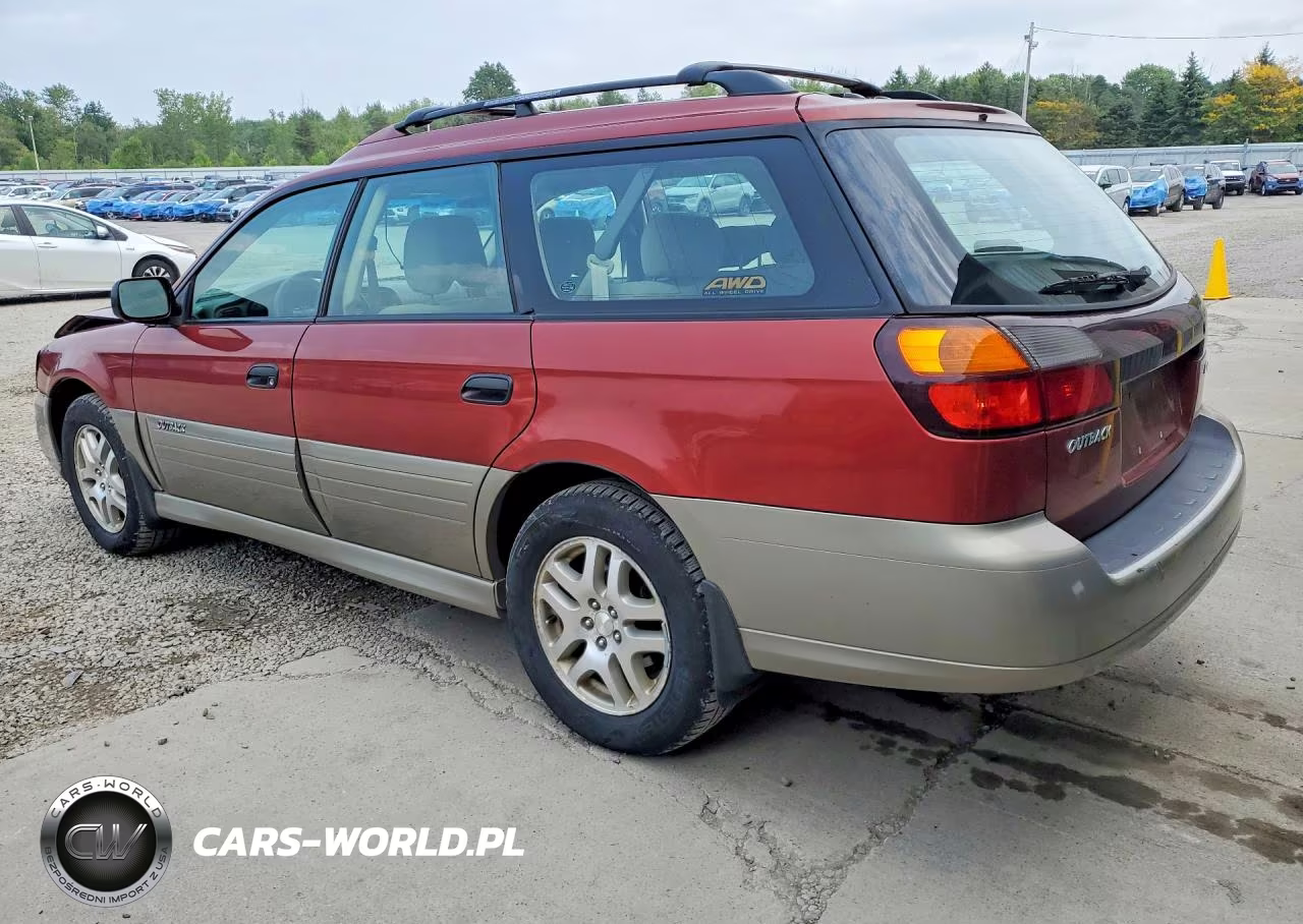 2004 Subaru Legacy Outback Awp VIN:4S3BH675X47625881 - 2