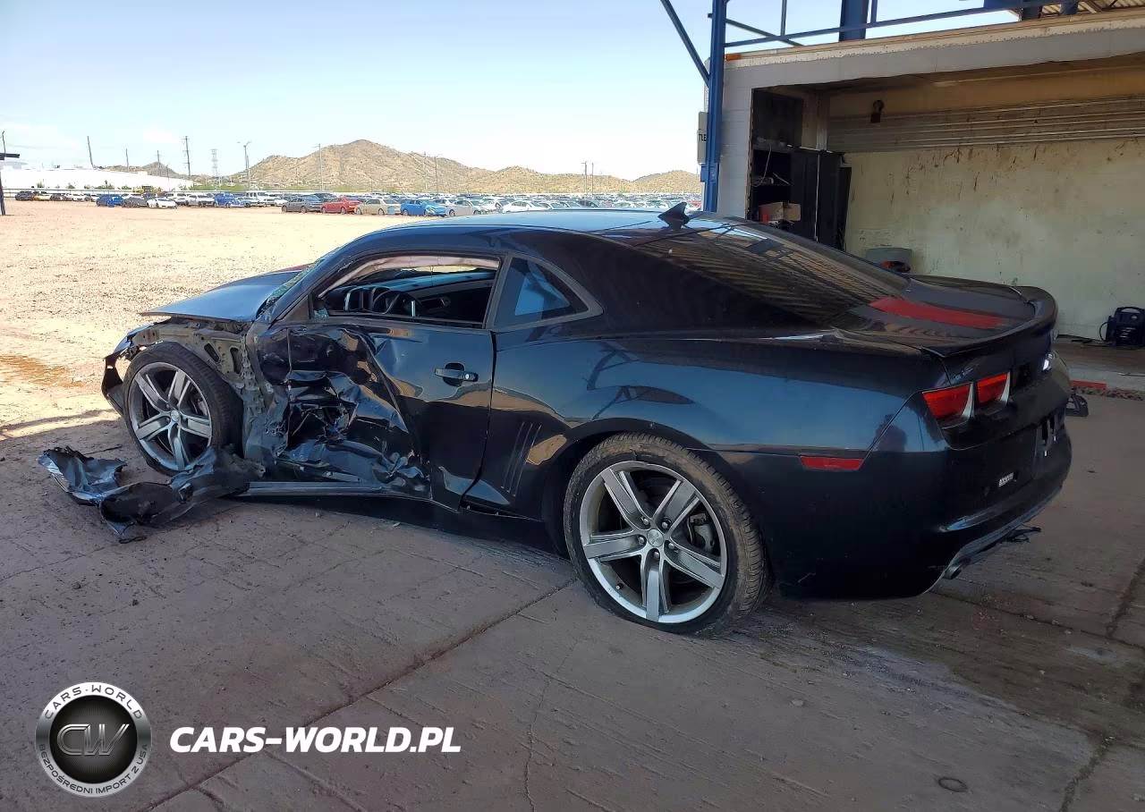 2012 Chevrolet Camaro Lt VIN:2G1FC1E35C9167399 - 2
