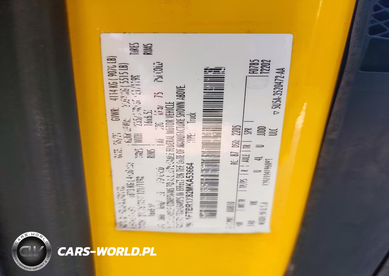 2021 Ford Transit T-250 VIN:1FTBR1X82MKA53664 - 13