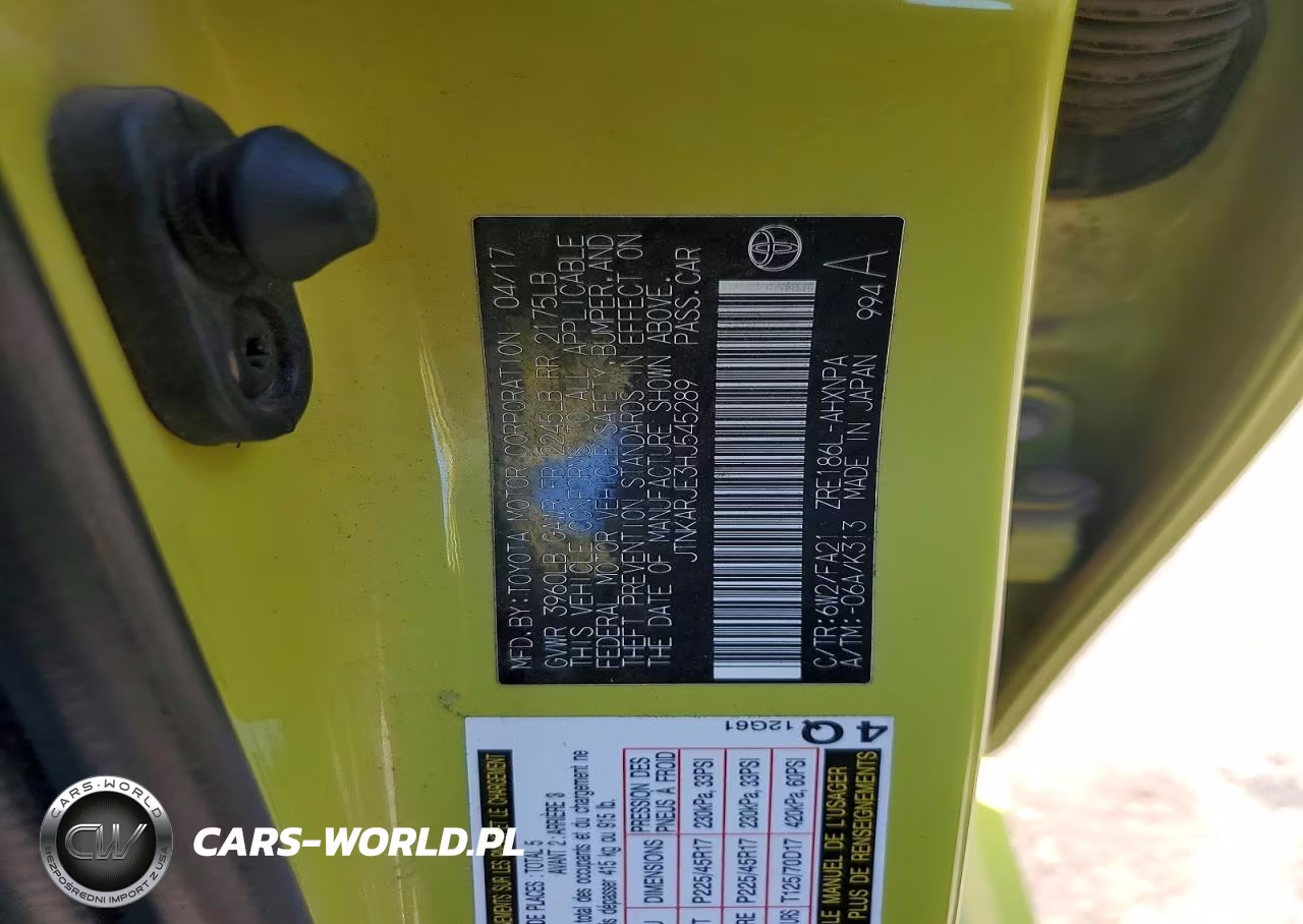2017 Toyota Corolla Im Base VIN:JTNKARJE3HJ545289 - 12