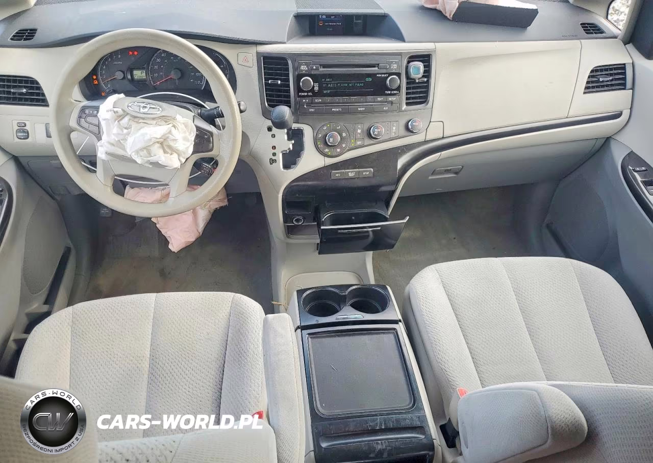 2012 Toyota Sienna Le VIN:5TDKK3DCXCS189802 - 8