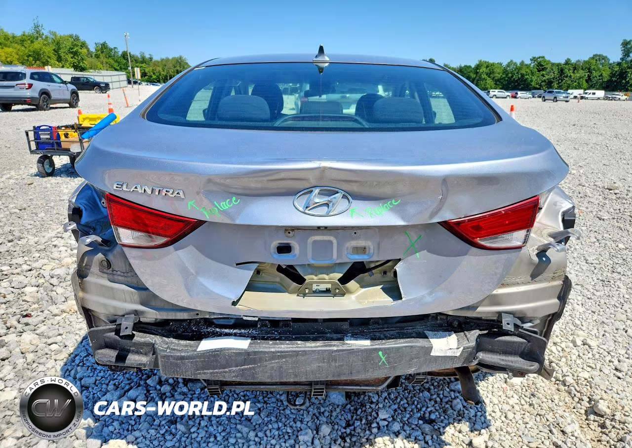 2015 Hyundai Elantra Se VIN:5NPDH4AE5FH607373 - 6