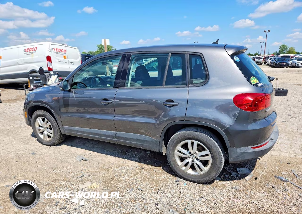 2014 Volkswagen Tiguan VIN:WVGBV3AX9EW523251 - 2