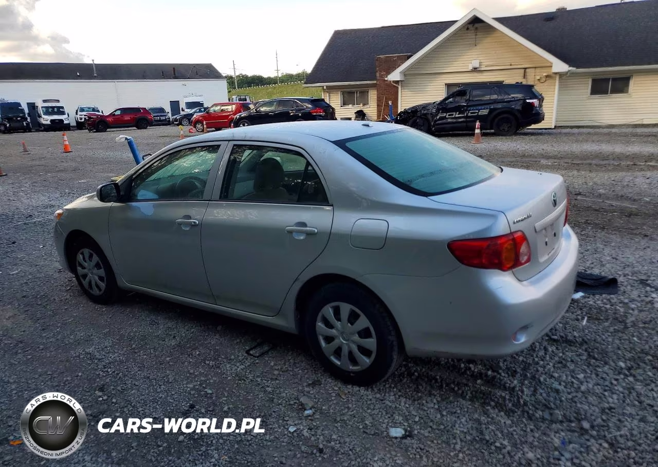 2009 Toyota Corolla Le VIN:JTDBL40E399058566 - 2