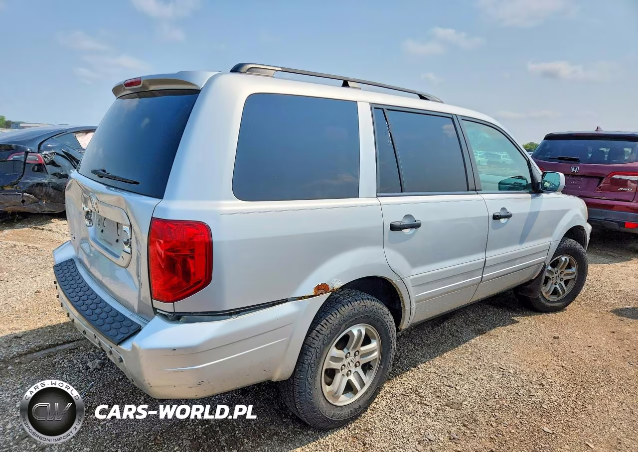 2003 Honda Pilot Ex VIN:2HKYF184X3H593212 - 3
