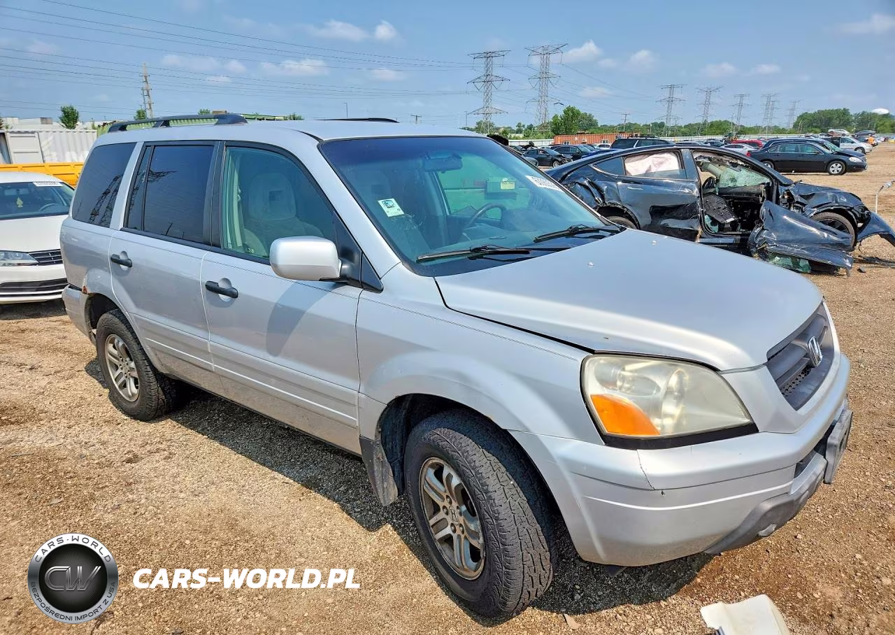 2003 Honda Pilot Ex VIN:2HKYF184X3H593212 - 4