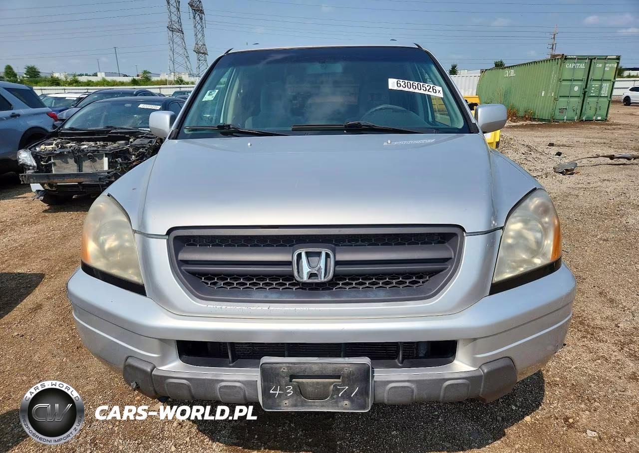 2003 Honda Pilot Ex VIN:2HKYF184X3H593212 - 5