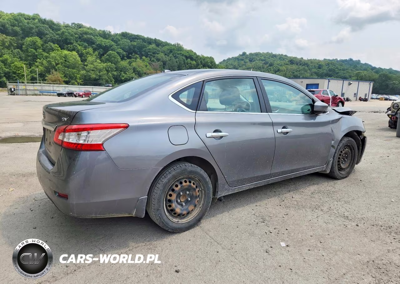 2015 Nissan Sentra Sv VIN:3N1AB7AP5FY274850 - 3