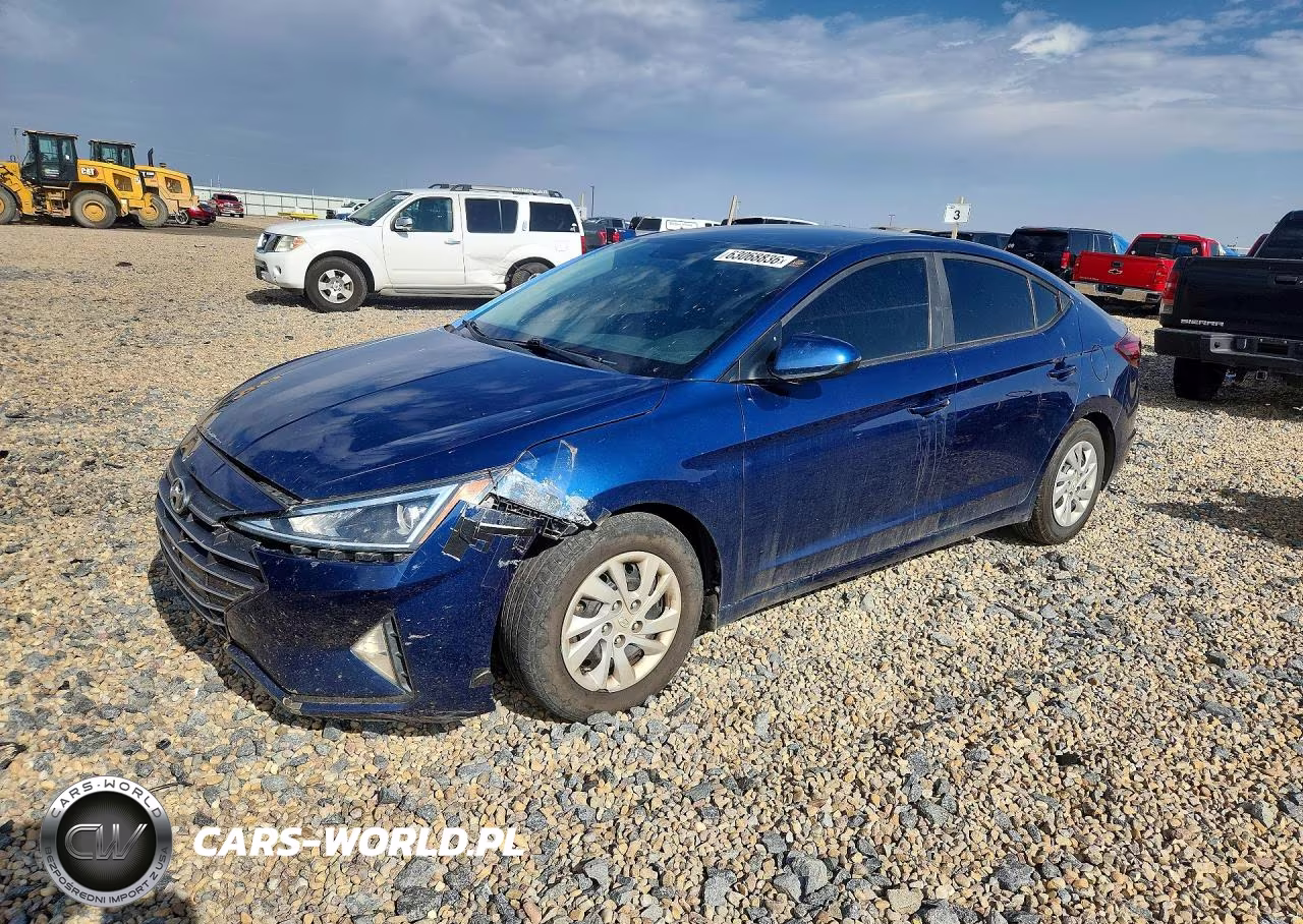 2019 Hyundai Elantra Se VIN:5NPD74LF7KH402222 - 1