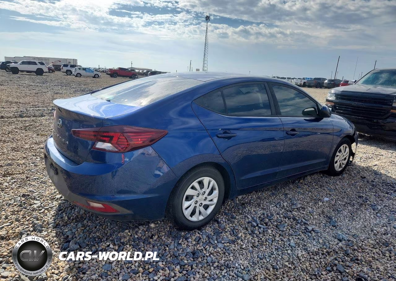 2019 Hyundai Elantra Se VIN:5NPD74LF7KH402222 - 3