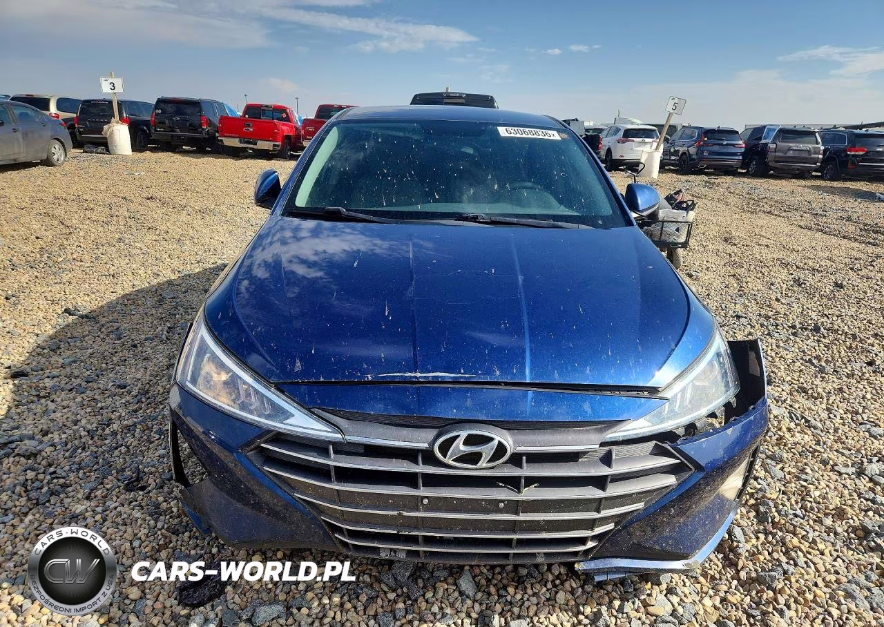 2019 Hyundai Elantra Se VIN:5NPD74LF7KH402222 - 5