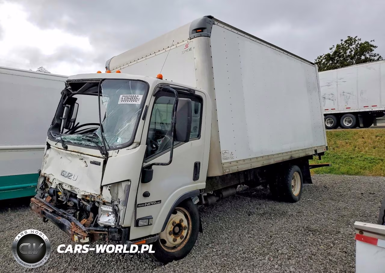 2016 Isuzu Npr Hd Box Truck VIN:54DC4W1B3GS802184 - 1