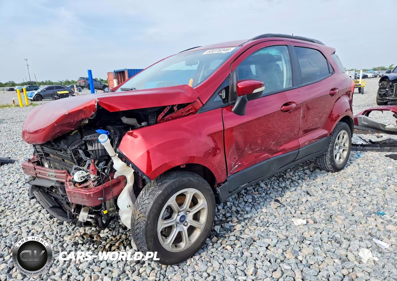 2021 Ford Ecosport Se VIN:MAJ3S2GE9MC431127 - 1