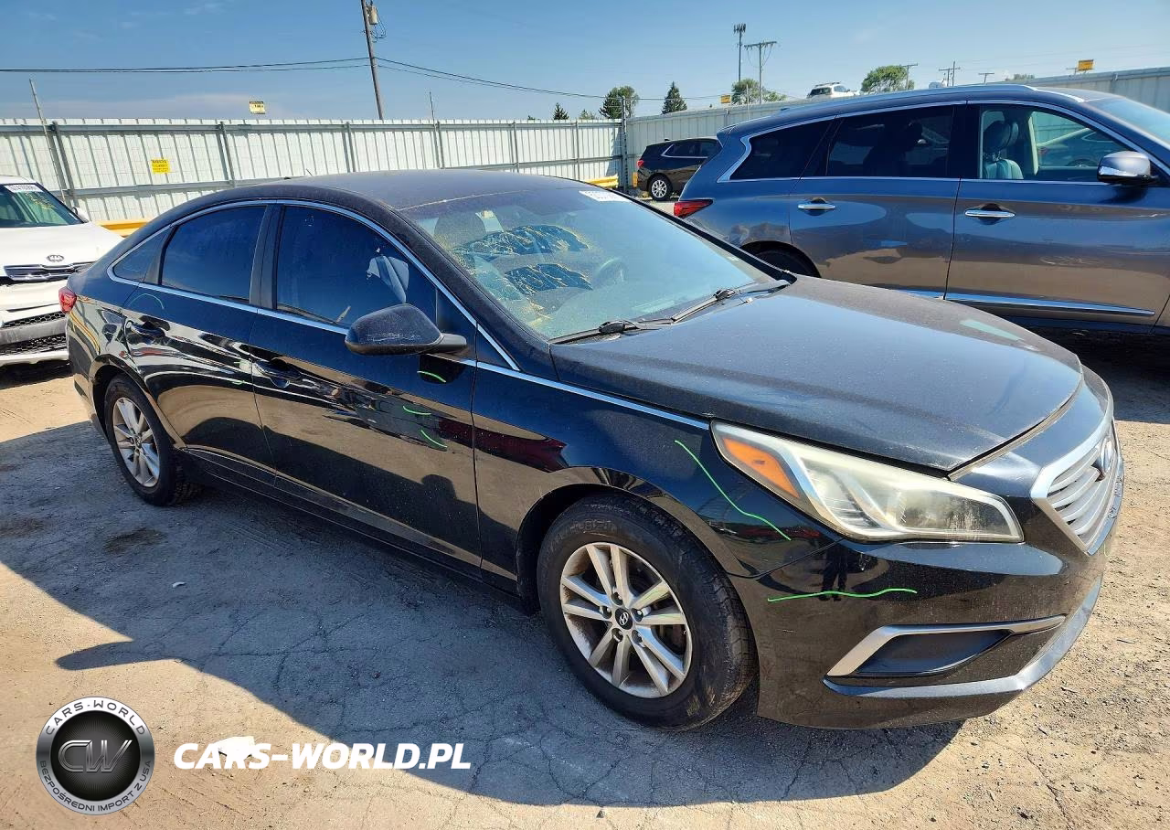 2016 Hyundai Sonata Se VIN:5NPE24AF3GH302227 - 4