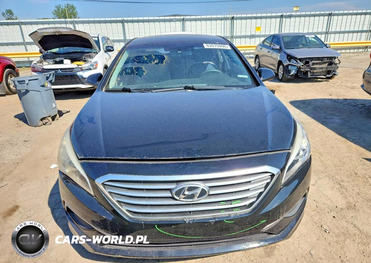 2016 Hyundai Sonata Se VIN:5NPE24AF3GH302227 - 5
