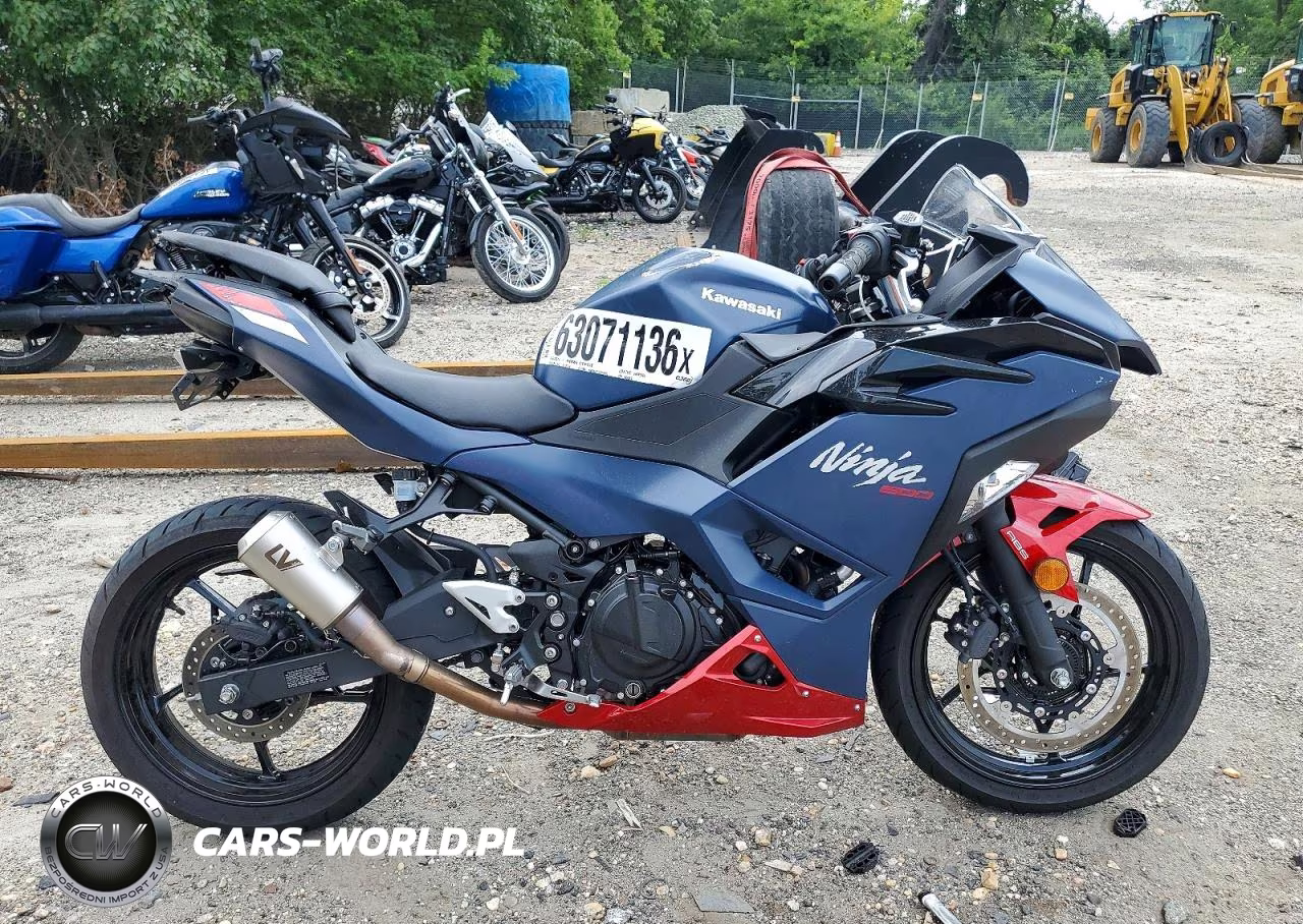 2026 Kawasaki Ex500 VIN:ML5EXGG1XTDAA8489 - 1