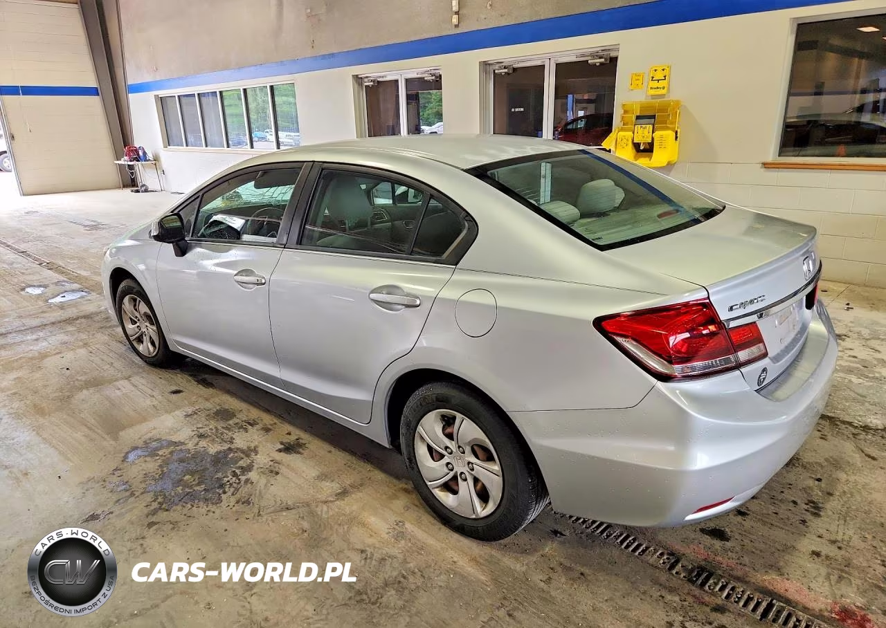 2013 Honda Civic Lx VIN:2HGFB2F57DH570289 - 2