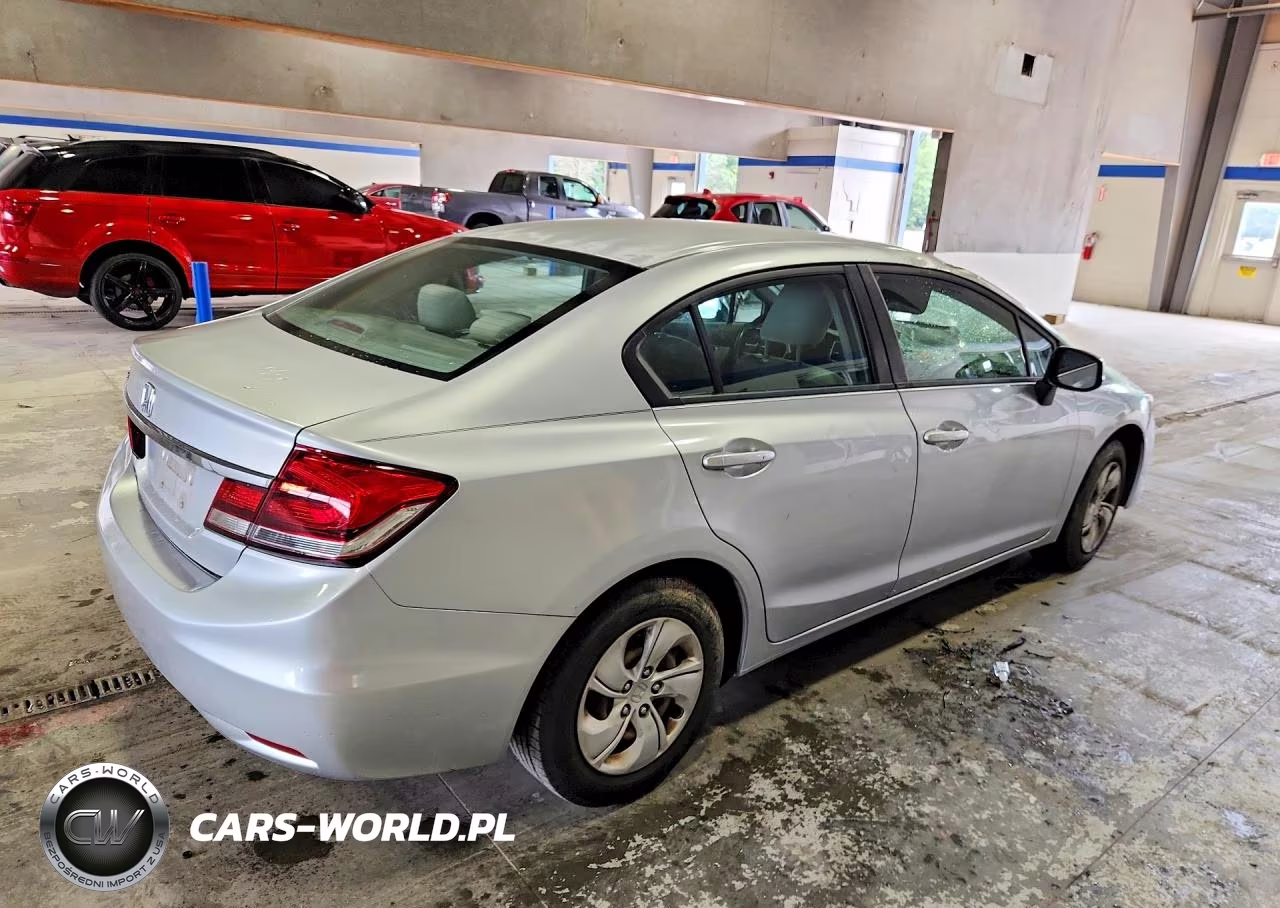 2013 Honda Civic Lx VIN:2HGFB2F57DH570289 - 3