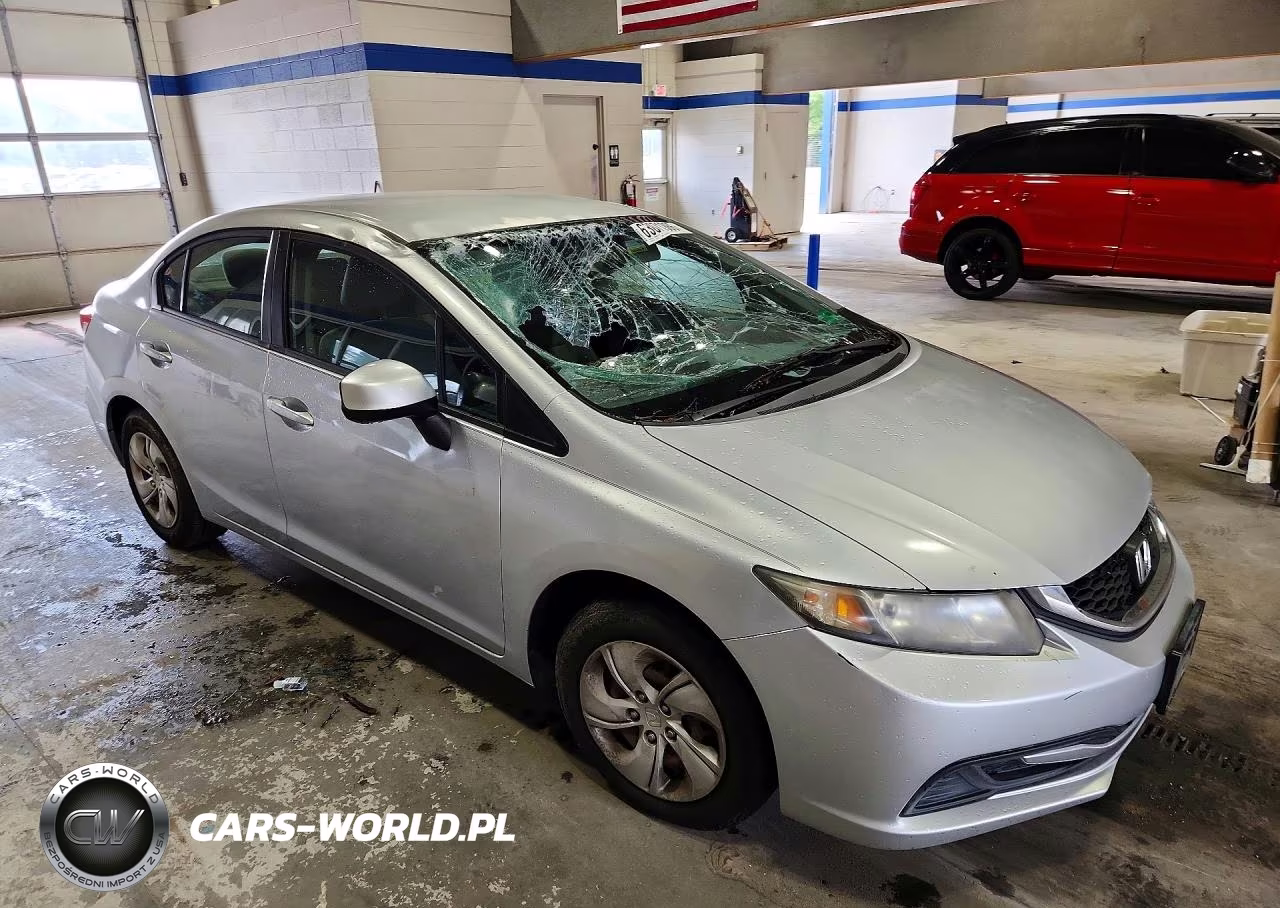 2013 Honda Civic Lx VIN:2HGFB2F57DH570289 - 4