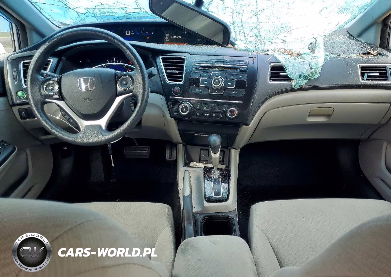 2013 Honda Civic Lx VIN:2HGFB2F57DH570289 - 8