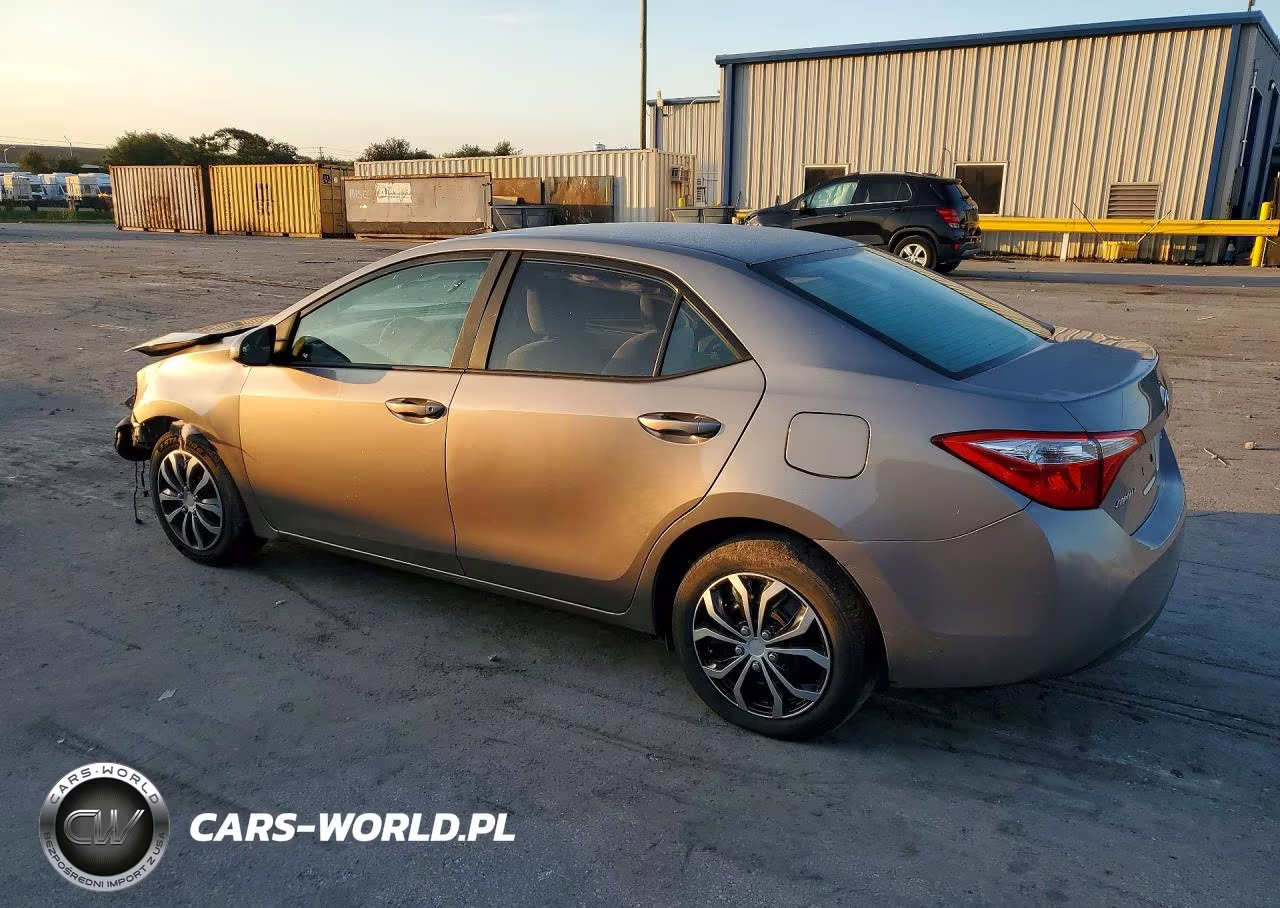2014 Toyota Corolla Le VIN:2T1BURHEXEC072189 - 2