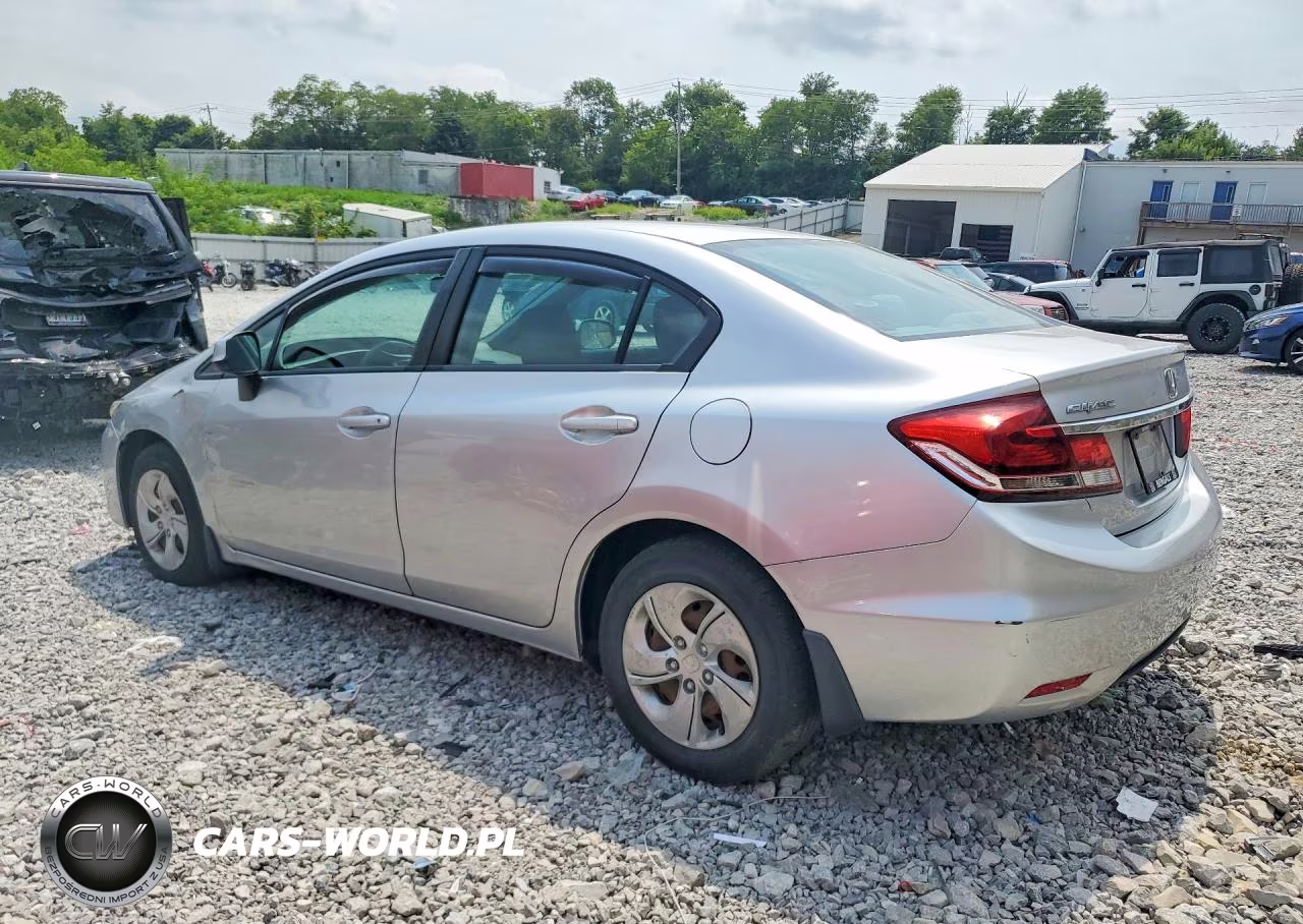 2013 Honda Civic Lx VIN:19XFB2F50DE052860 - 2