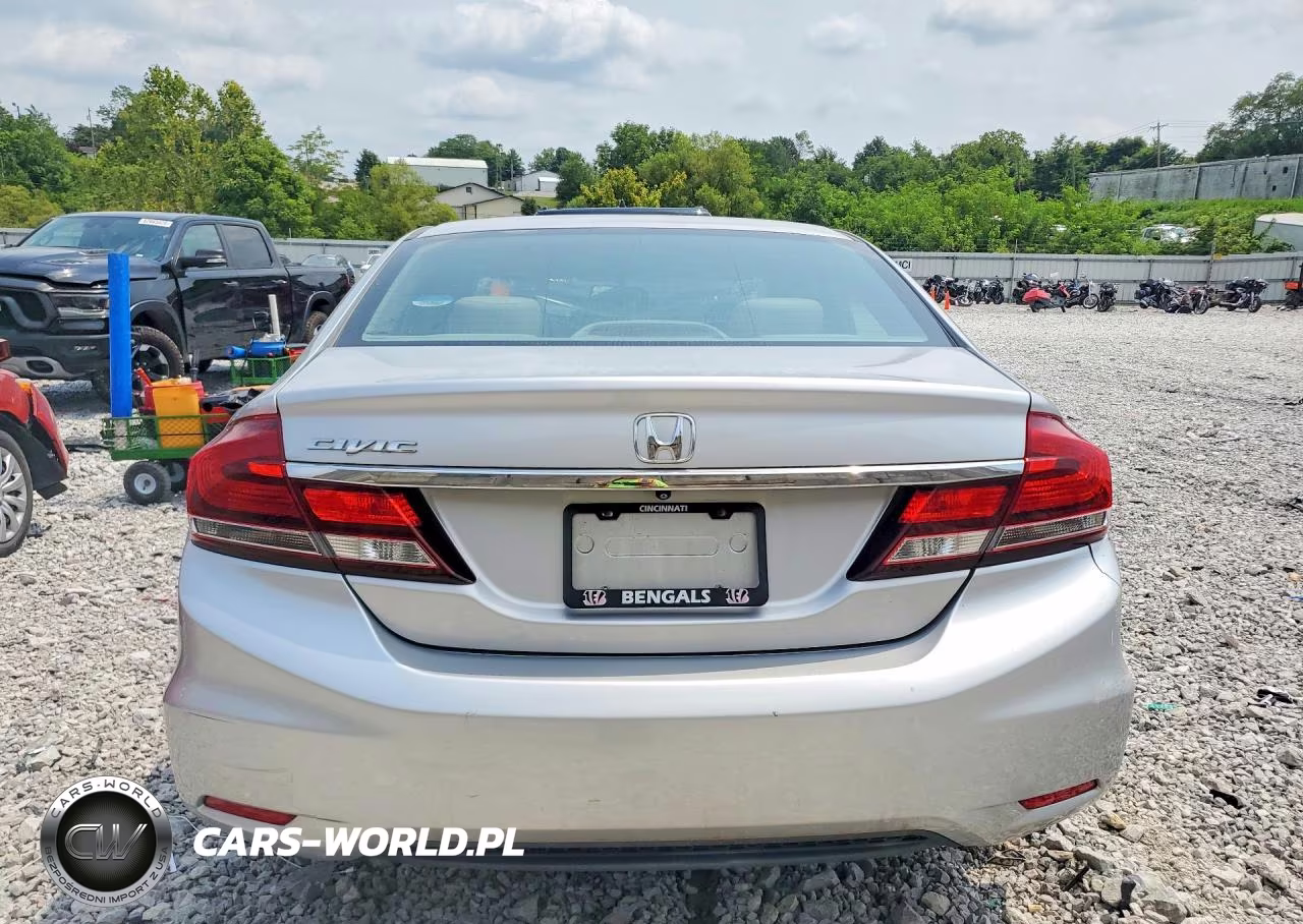 2013 Honda Civic Lx VIN:19XFB2F50DE052860 - 6