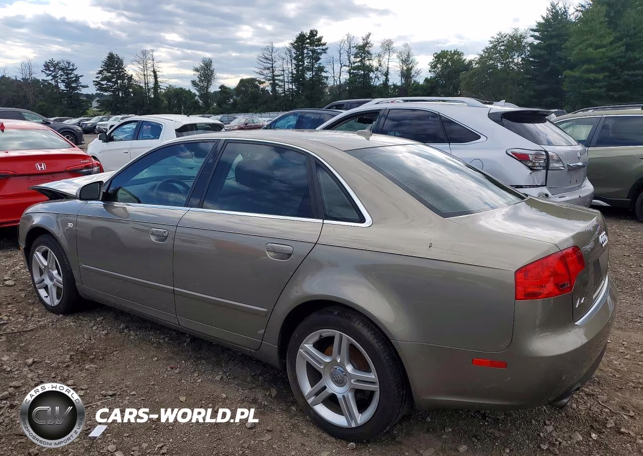2007 Audi A4 2.0T Quattro VIN:WAUDF78E67A103353 - 2