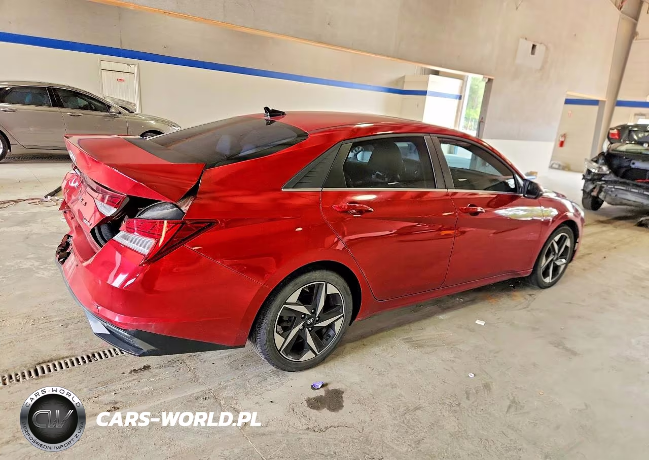 2021 Hyundai Elantra Limited VIN:KMHLP4AG8MU118593 - 3