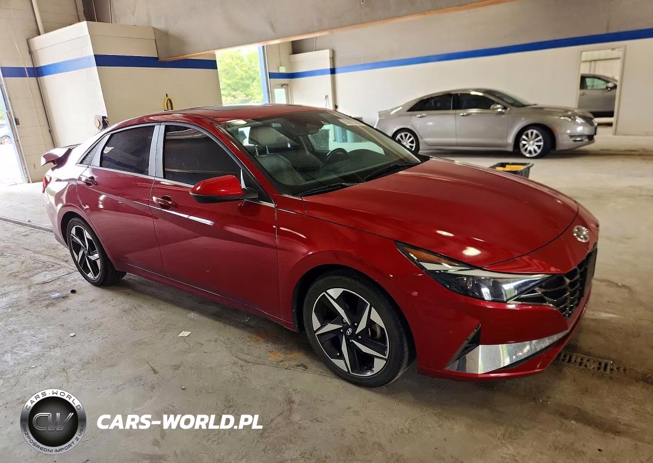 2021 Hyundai Elantra Limited VIN:KMHLP4AG8MU118593 - 4