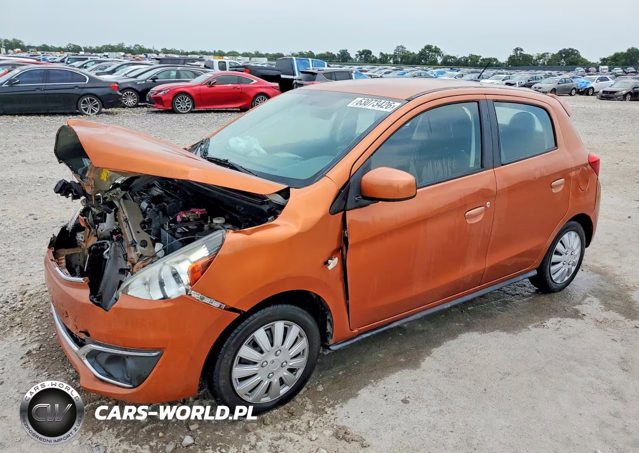 2017 Mitsubishi Mirage Es VIN:ML32A3HJXHH008160 - 1