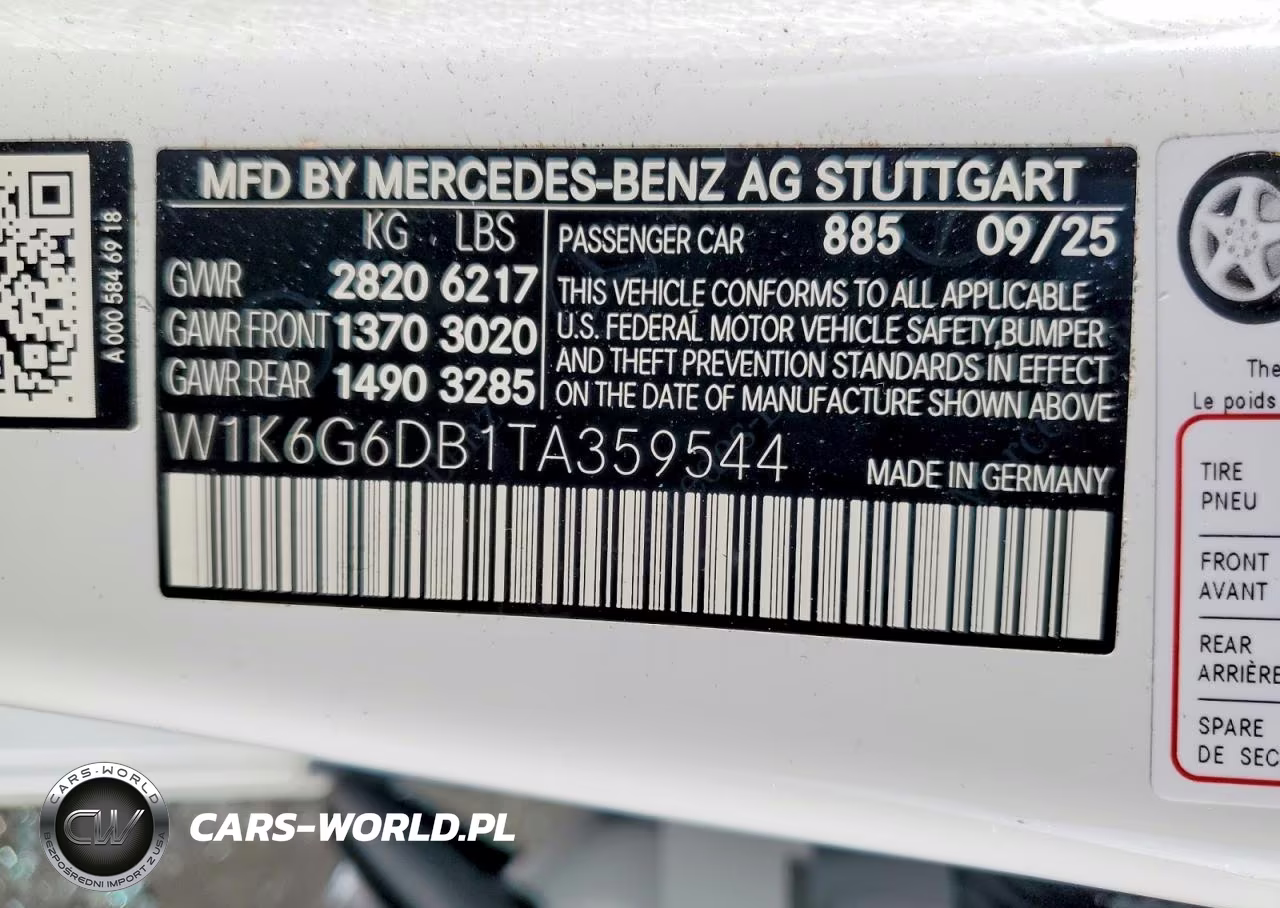 2026 Mercedes-Benz S 500 4Matic VIN:W1K6G6DB1TA359544 - 12