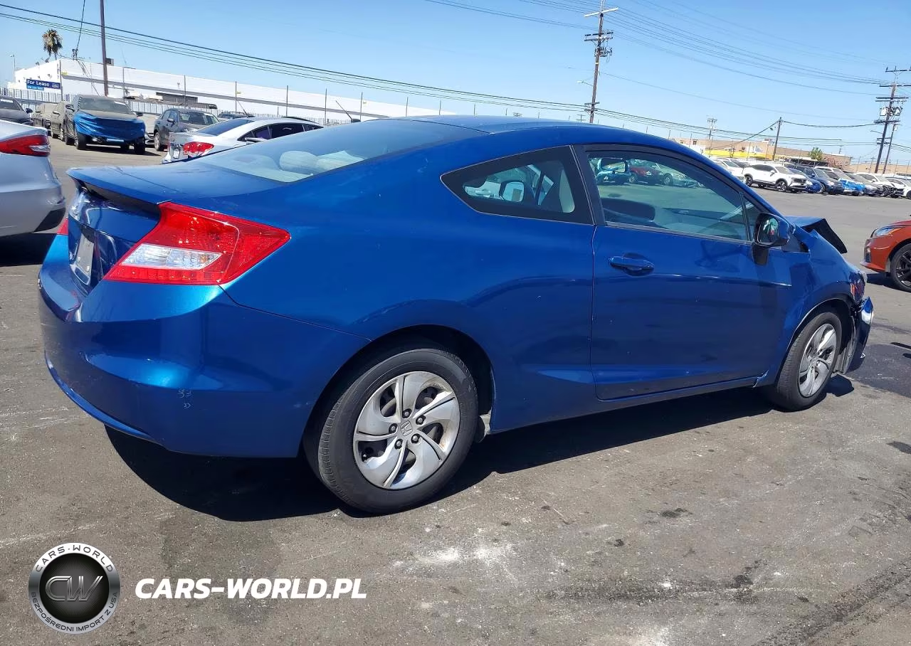 2013 Honda Civic Lx VIN:2HGFG3B55DH530953 - 3