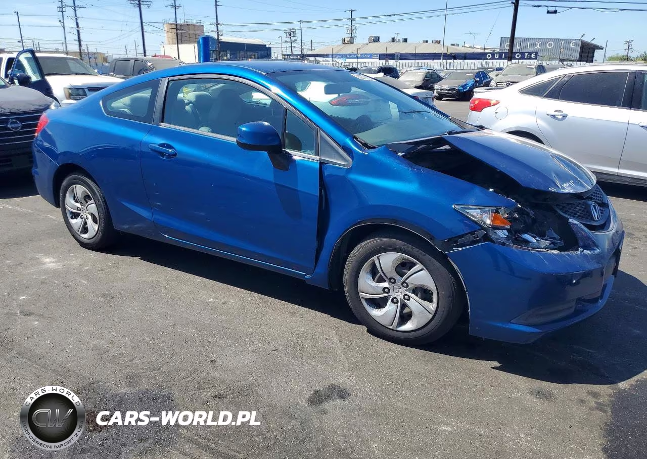 2013 Honda Civic Lx VIN:2HGFG3B55DH530953 - 4