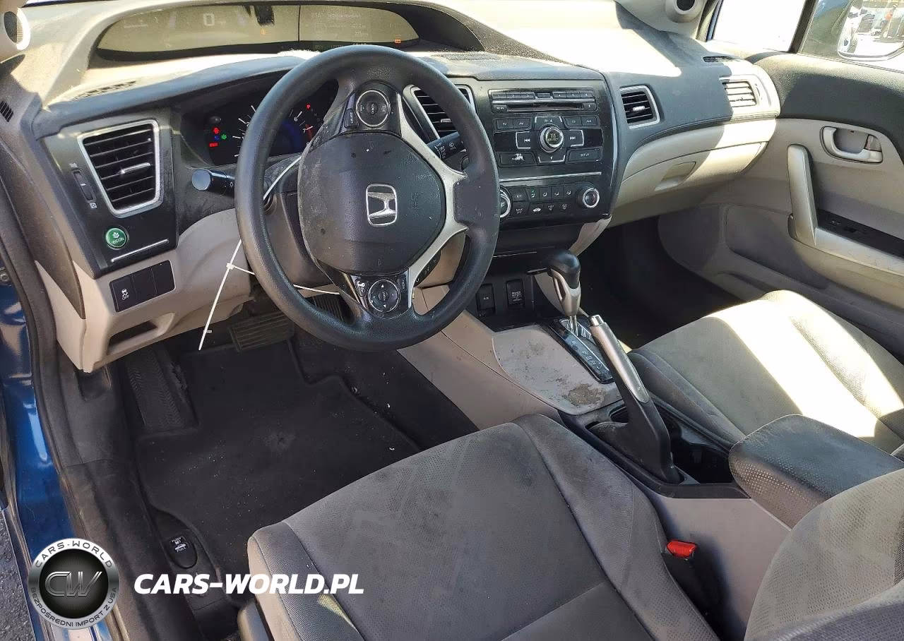 2013 Honda Civic Lx VIN:2HGFG3B55DH530953 - 8