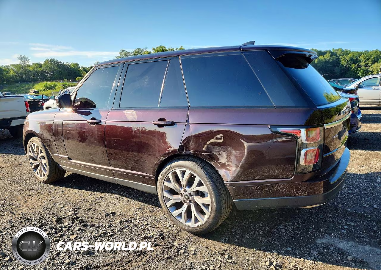 2019 Land Rover Range Rover Hse VIN:SALGS2SV5KA538177 - 2