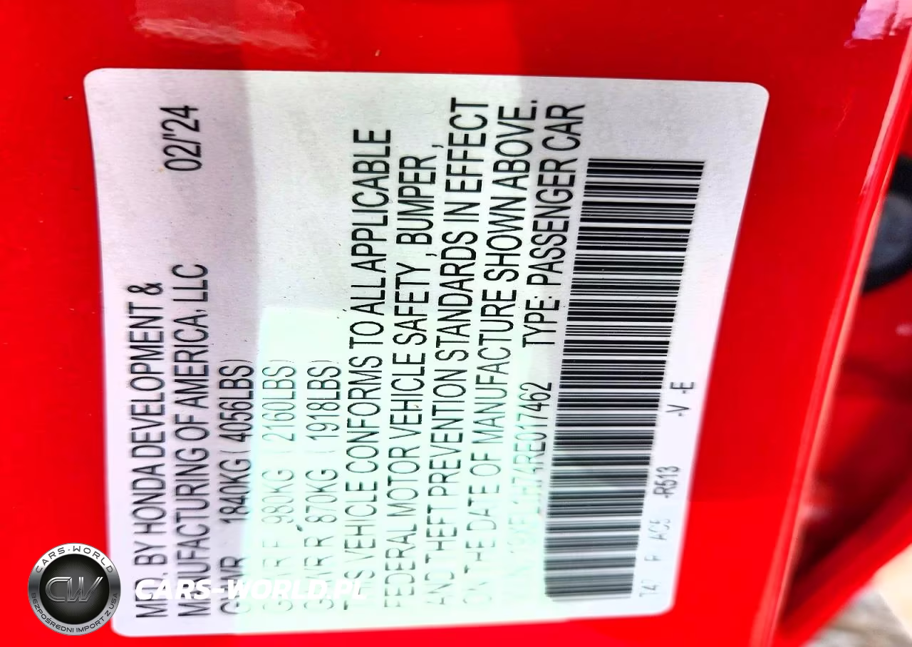 2024 Honda Civic Exl VIN:19XFL1H74RE017462 - 12