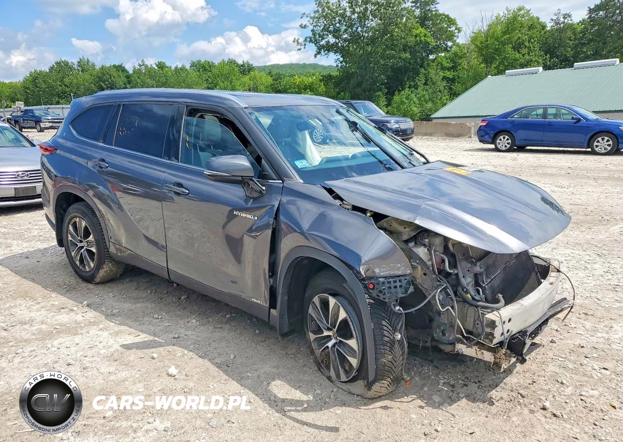 2020 Toyota Highlander Hybrid Xle VIN:5TDGBRCH8LS506367 - 4