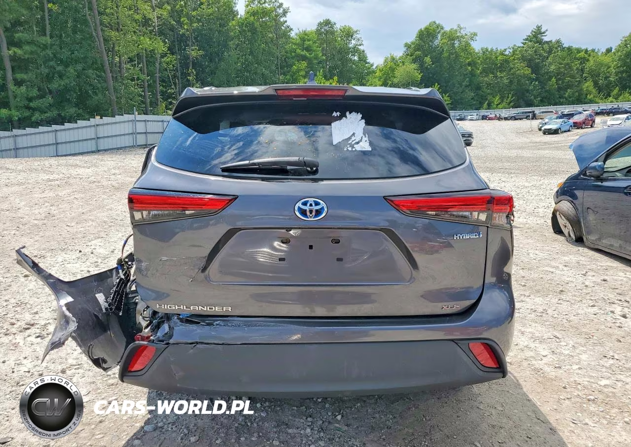 2020 Toyota Highlander Hybrid Xle VIN:5TDGBRCH8LS506367 - 6