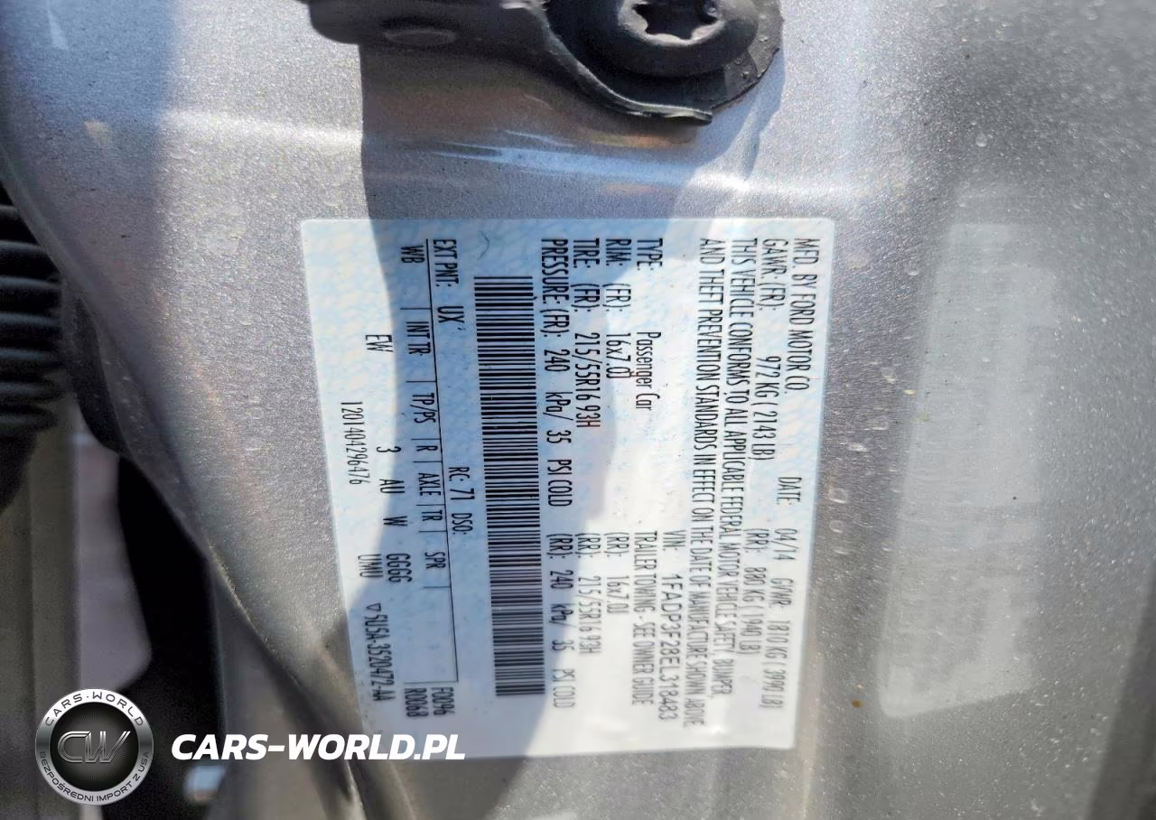 2014 Ford Focus Se VIN:1FADP3F28EL318483 - 12