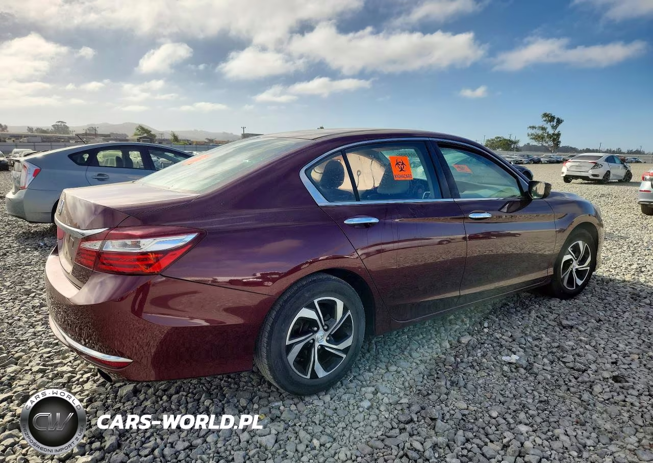 2016 Honda Accord Lx VIN:1HGCR2F3XGA222129 - 3