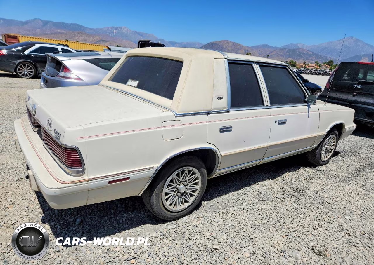 1987 Chrysler Lebaron VIN:1C3BC56D7HF168495 - 3