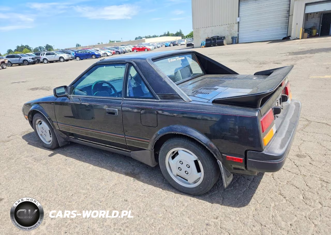1986 Toyota Mr2 Base VIN:JT2AW15C0G0090491 - 2