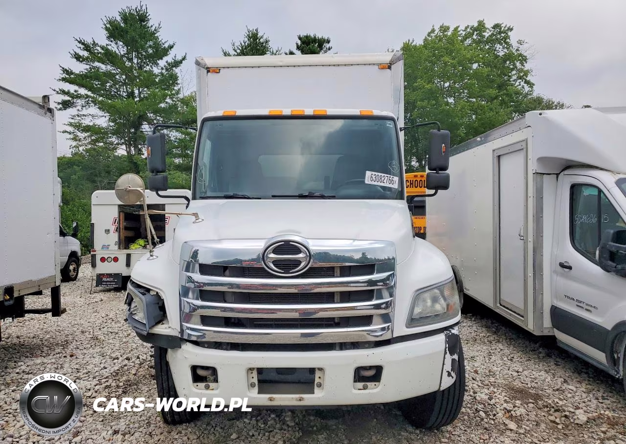 2016 Hino 338 Box Truck VIN:5PVNV8JV1G4S55677 - 5