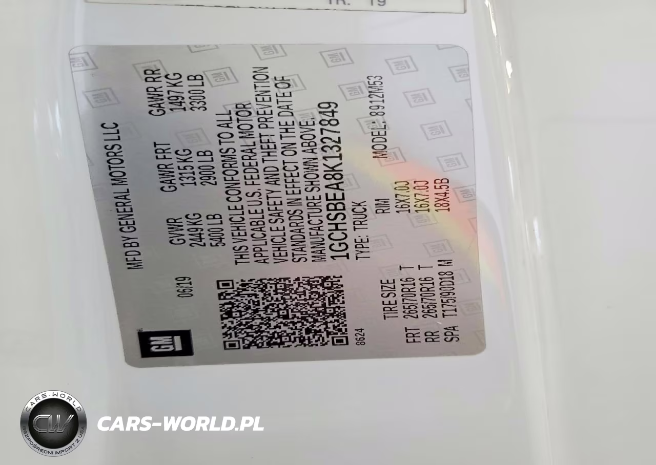 2019 Chevrolet Colorado Ls VIN:1GCHSBEA8K1327849 - 12